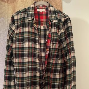 Madewell Flannel Size Medium